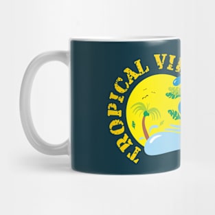 Tropical Vibes in Summer Mug